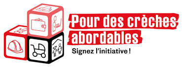 Image Initiative populaire fédérale  «POUR UN ACCUEIL EXTRAFAMILIAL DES ENFANTS  QUI SOIT DE QUALITÉ ET ABORDABLE POUR TOUS  (INITIATIVE SUR LES CRÈCHES)» 