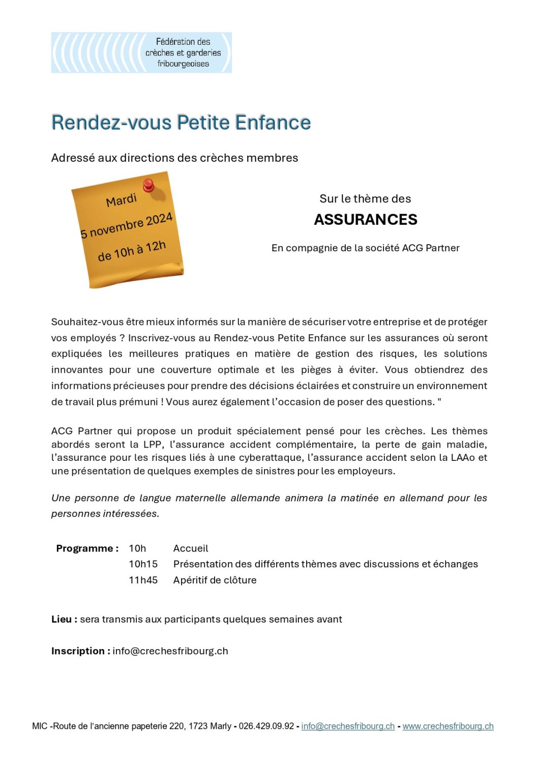 Image Rendez-vous Petite Enfance - 5.11.24 Image Rendez-vous Petite Enfance - 5.11.24